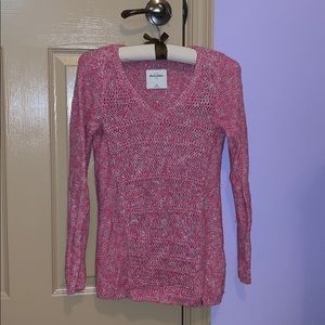 Pink and silver kids sweater